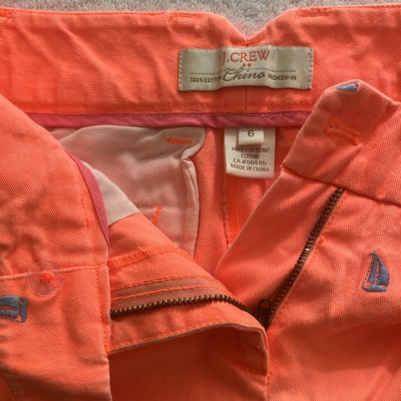 J. Crew Chino Broken-In Women's Size 6 100% Cotton Shorts. - Picture 9 of 12